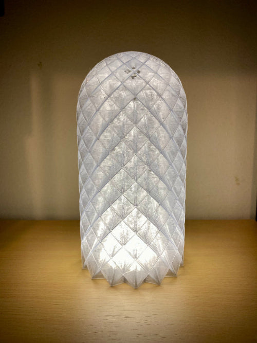 Luminária de Mesa - Redoma de Losangos