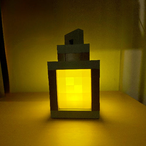 Luminaria de Mesa Minecraft